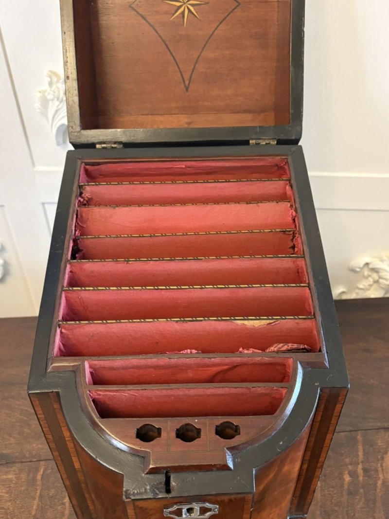 Antique Quality 18th Century Georgian Mahogany Letter Holder